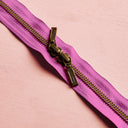 Zip Double Curseur Laiton - 40 cm